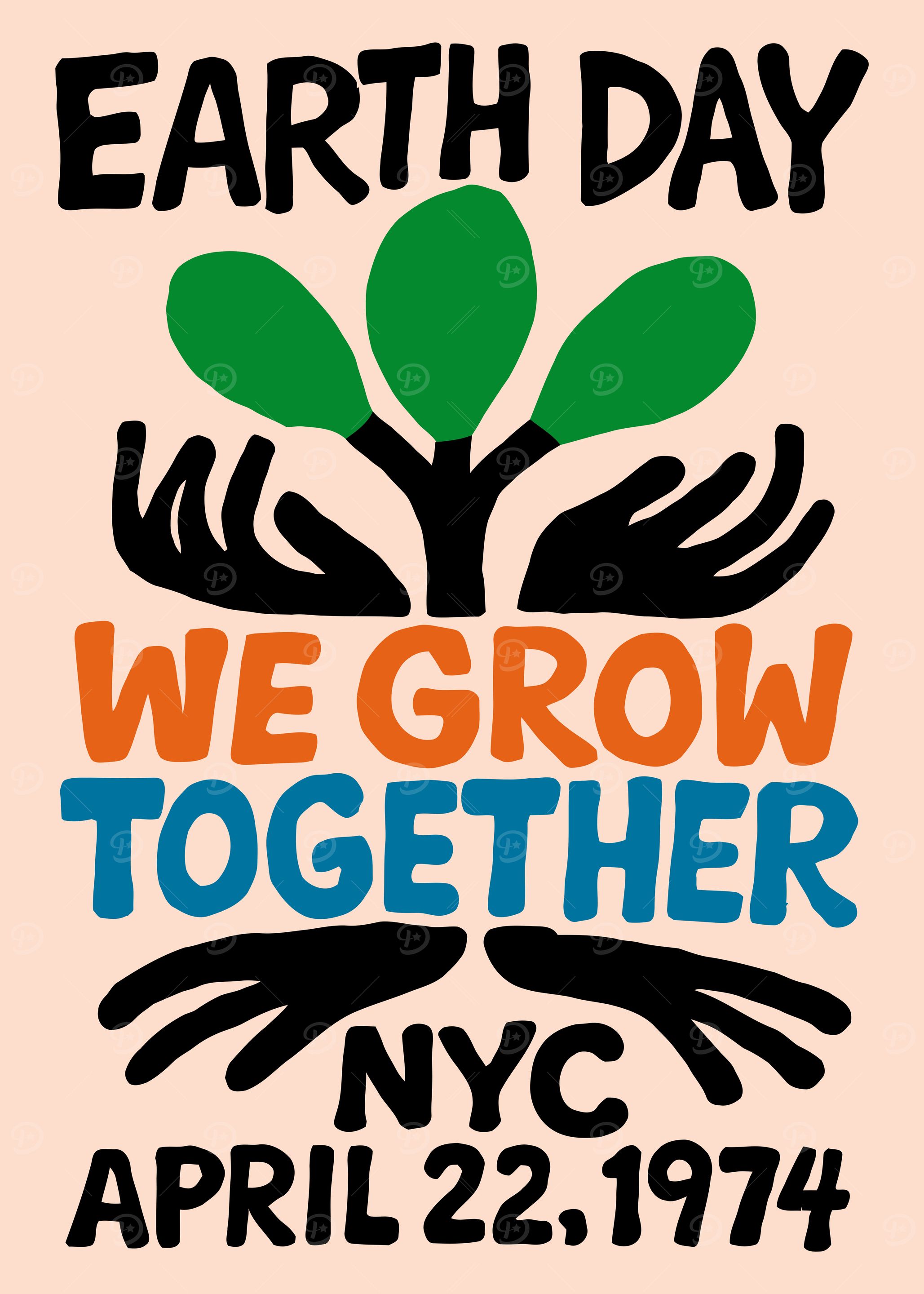 Earth Day 1974 NYC Poster