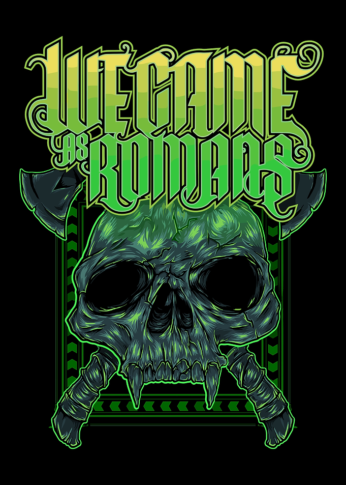 We Came As Romans Skull Artwork