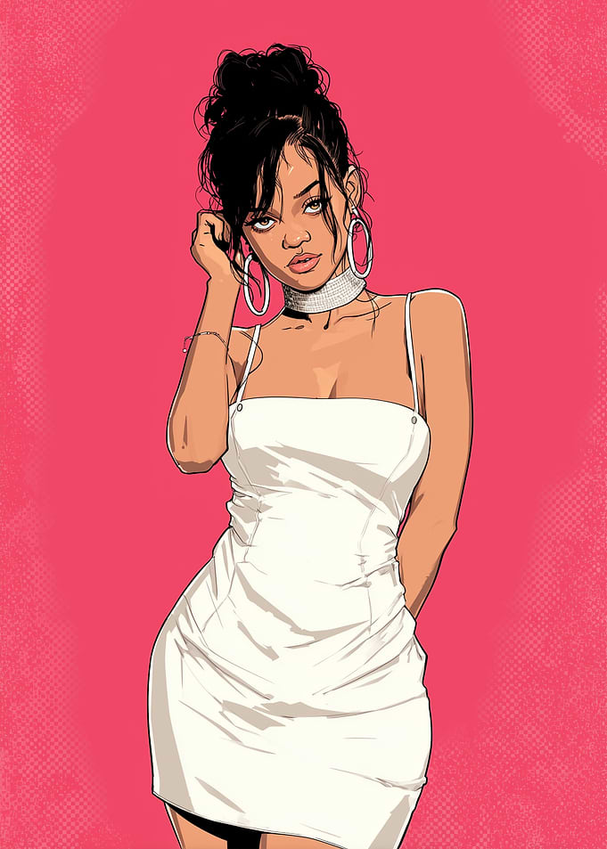 Rihanna Fanart Illustration