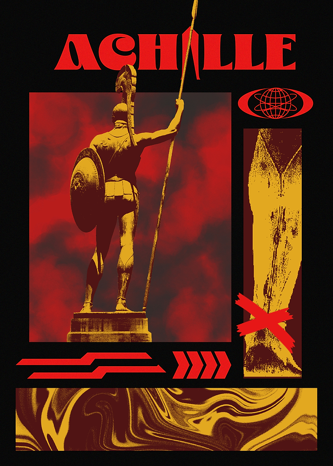 Achille Statue Graphic Art