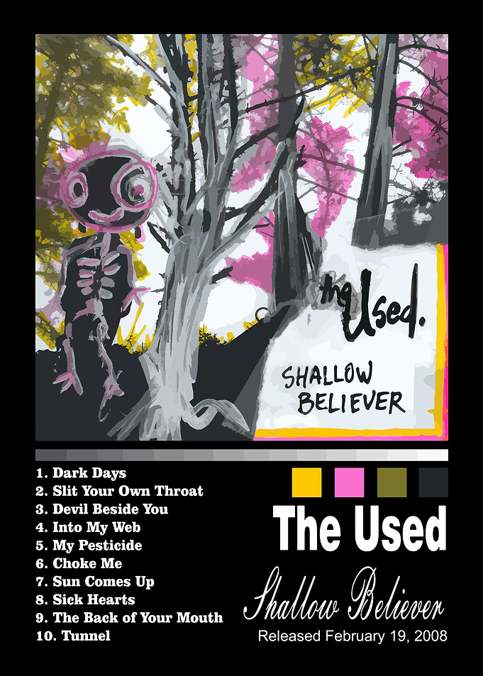 The Used - Shallow Believer Album Art
