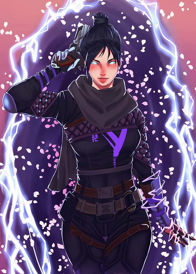 Wraith from Apex Legends fanart