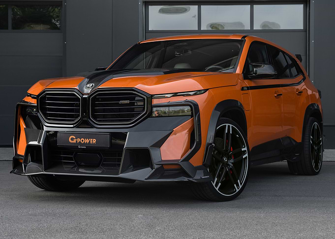 Orange and Black G-Power BMW