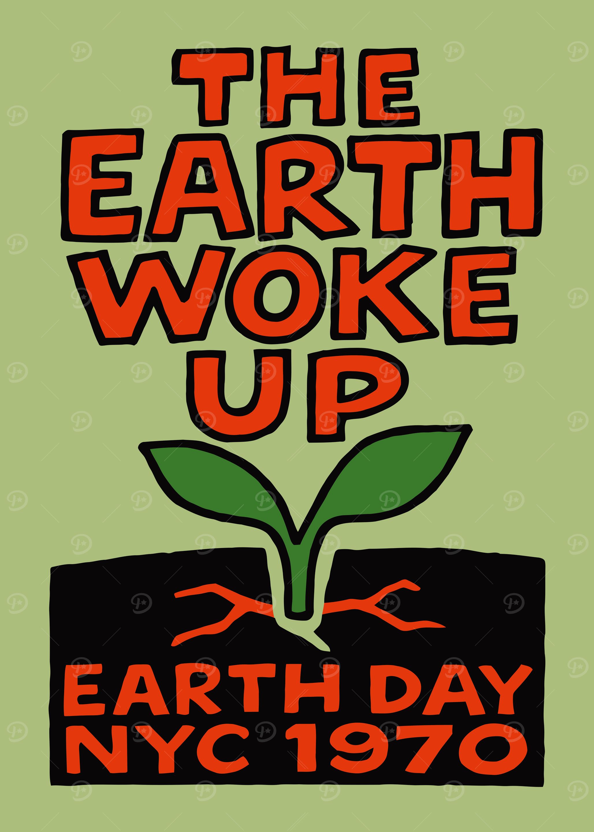 Earth Day NYC 1970 Poster
