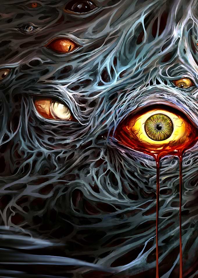 Surreal Eye Horror
