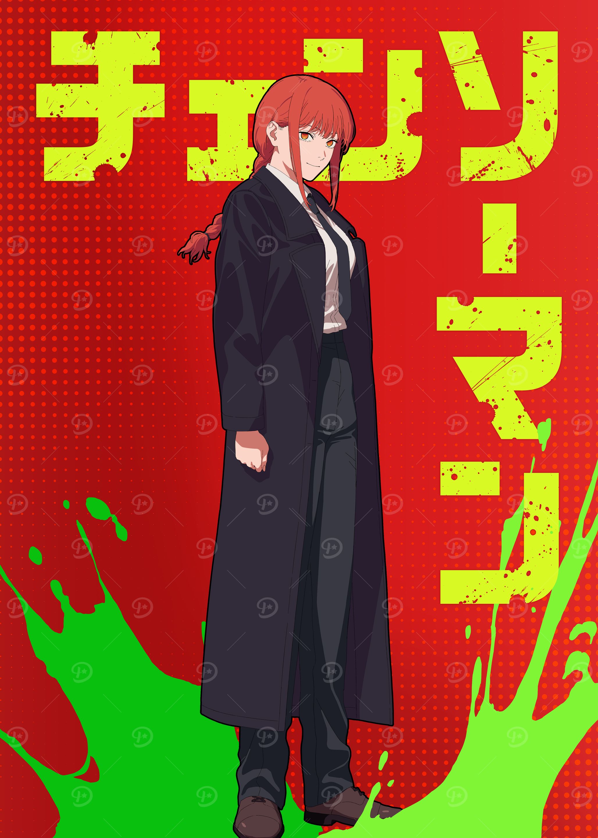 Chainsaw Man: Makima's Graphic Stance