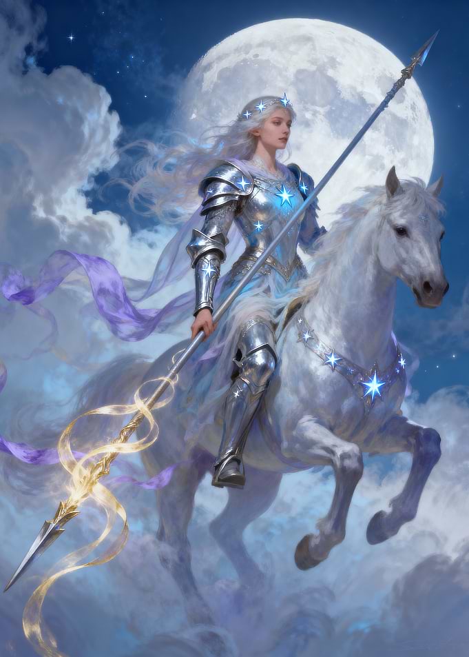 Celestial Knight on Horseback