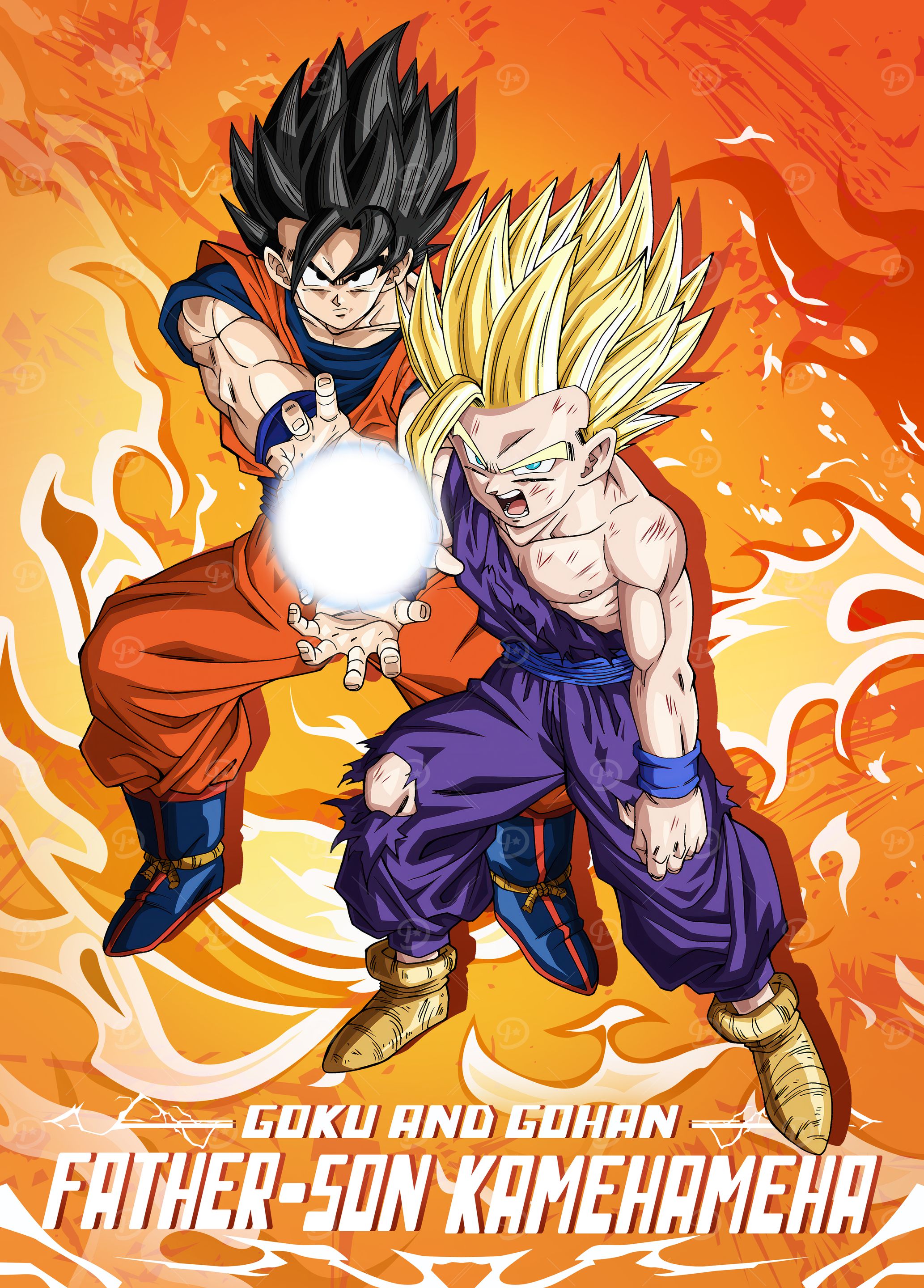 Father-Son Kamehameha: Dragon Ball Z