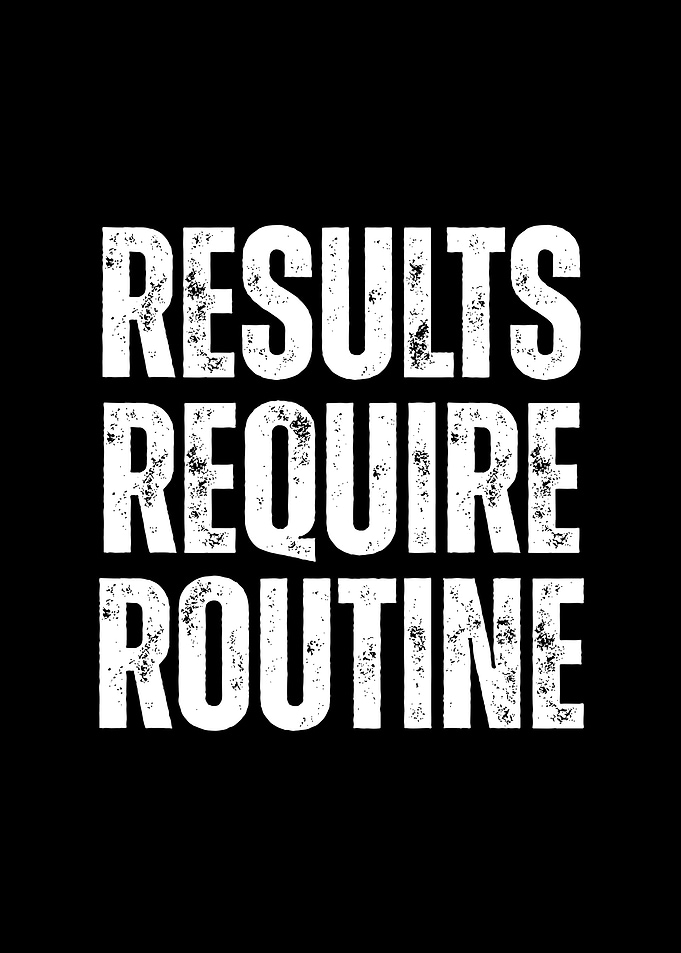 Results Require Routine Motivational Text