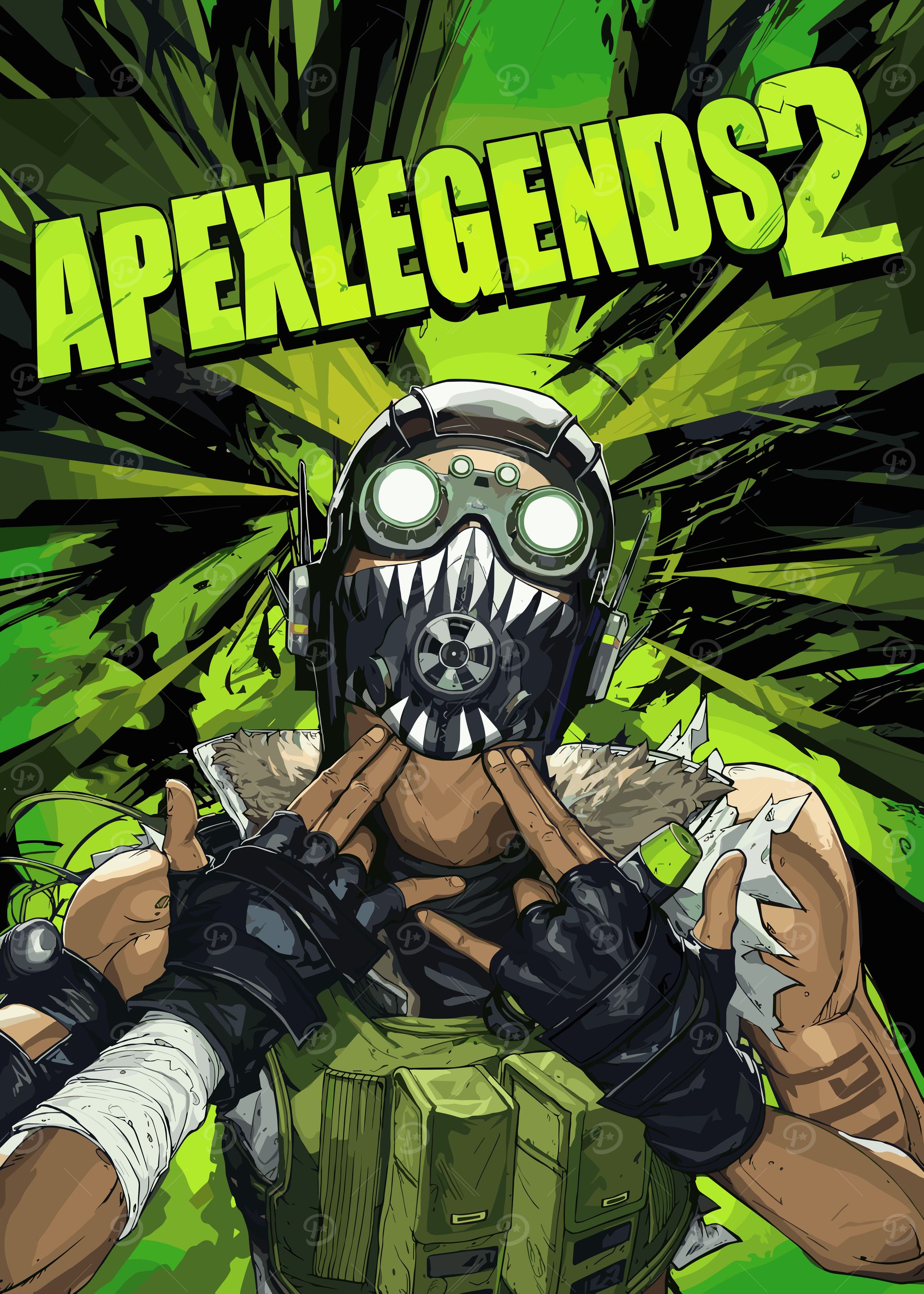 Apex Legends 2 Octane Character Art
