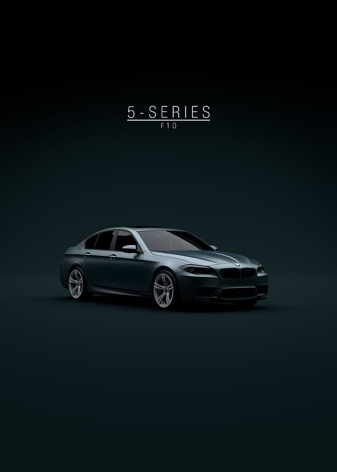 BMW 5-Series F10 Car Portrait