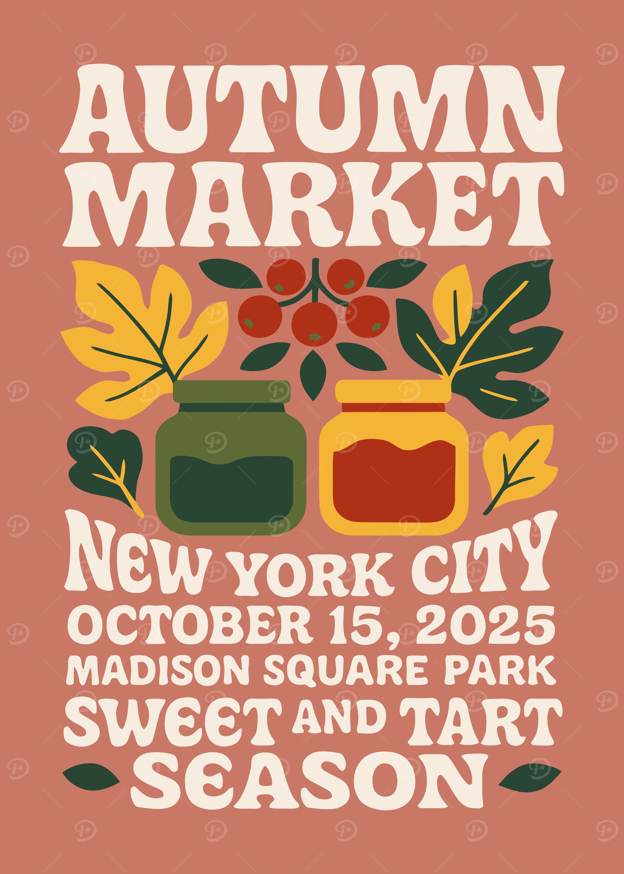 Autumn Market in New York City