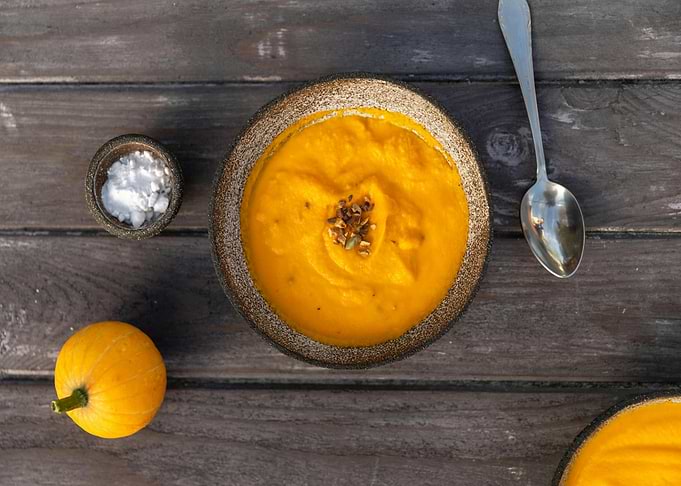 Pumpkin Soup Still Life