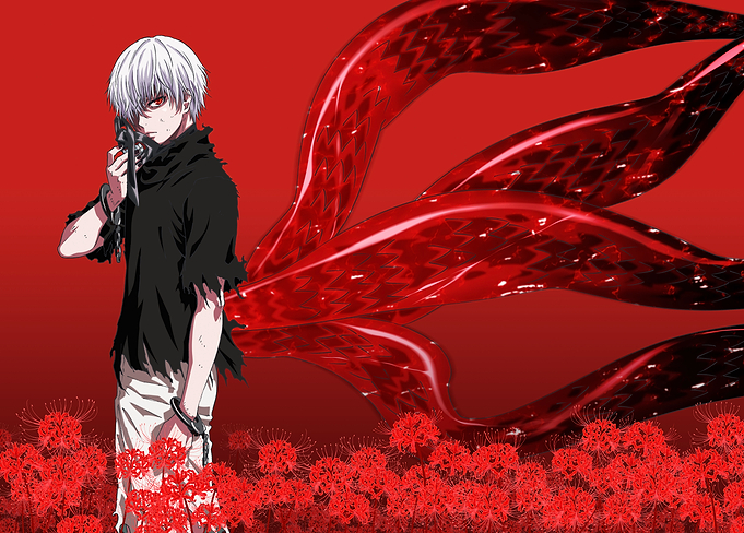 Kaneki's Crimson Ghoul Awakening