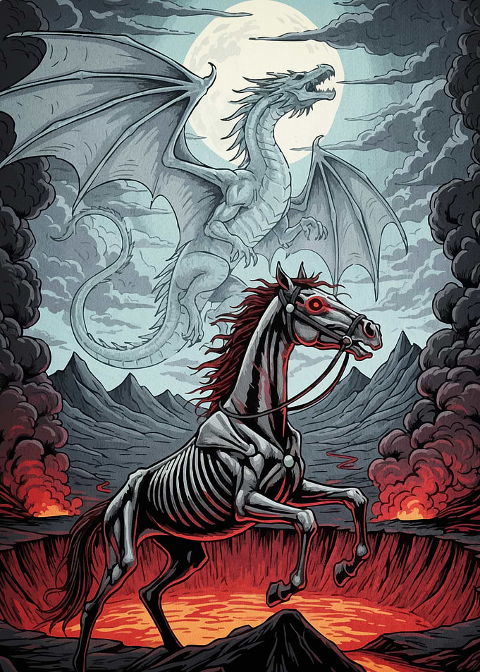 Dragon Horse Fantasy