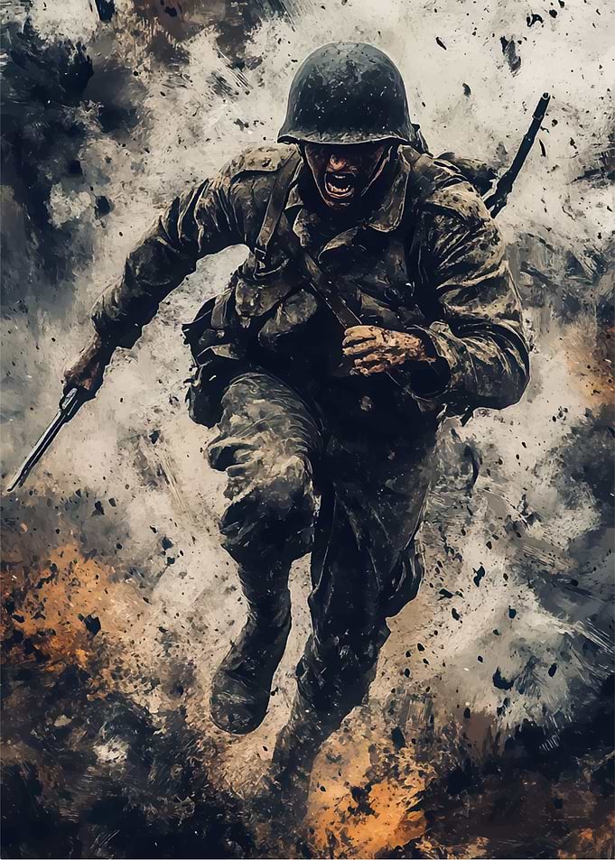Soldier in Action
