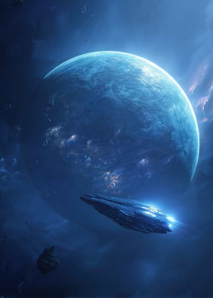 Spaceship Exploring Pandora