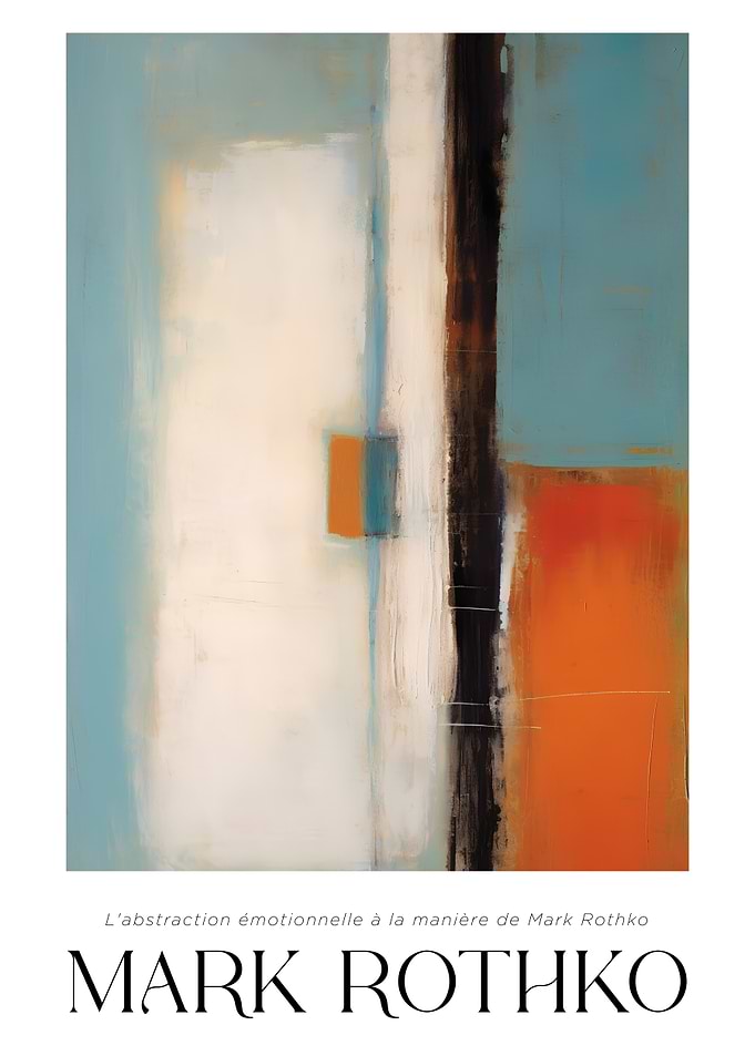Abstract Painting in the Style of Rothko