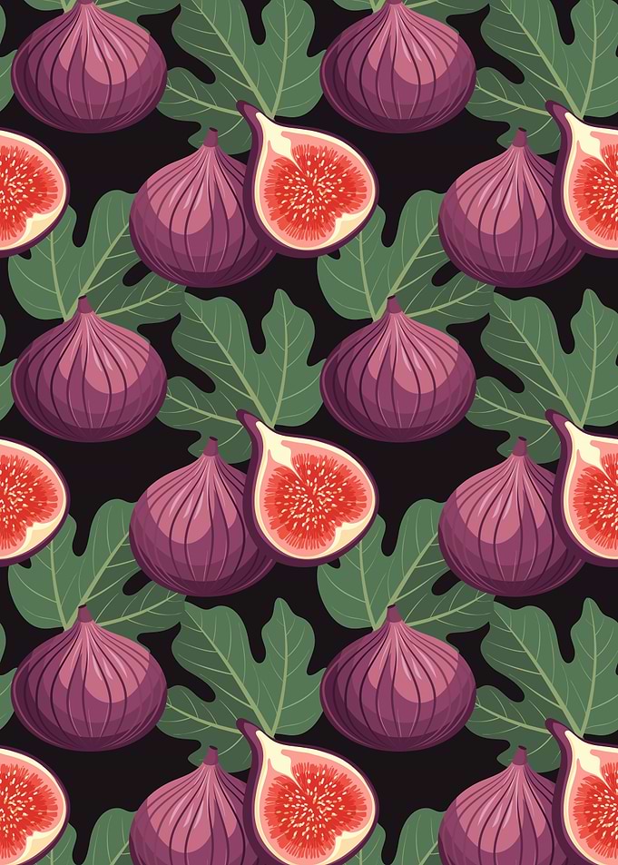 Fig and Leaf Pattern