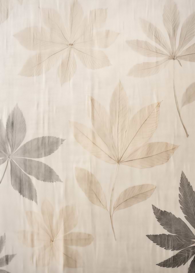 Botanical Leaf Pattern Art