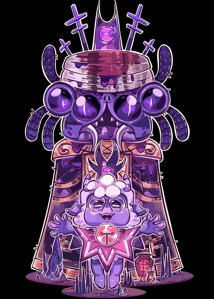 Cult of the Lamb Totem Illustration