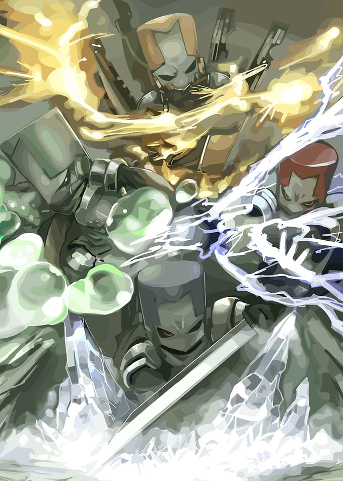 Castle Crashers Action Scene