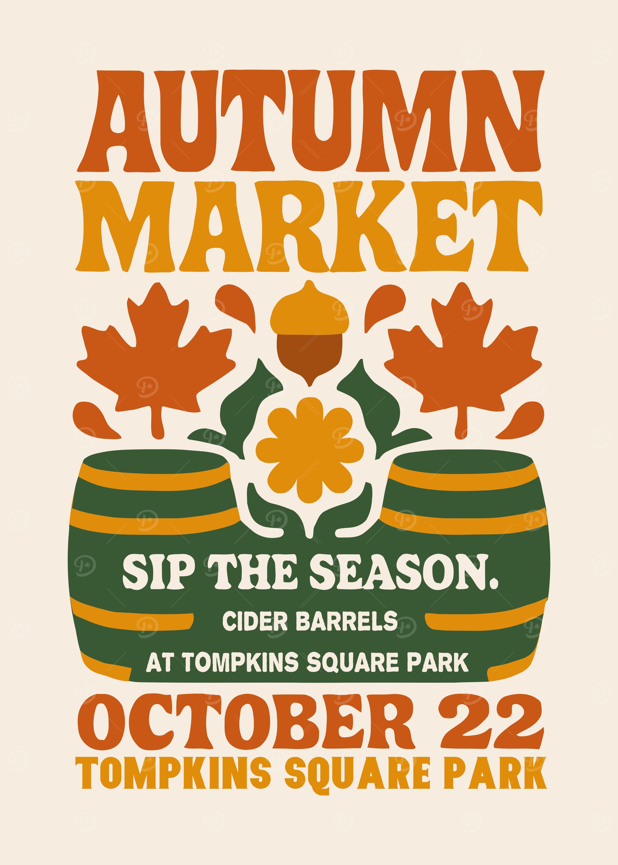 Autumn Market at Tompkins Square Park