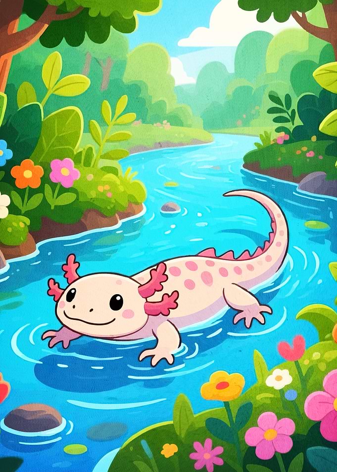 Axolotl River Landscape