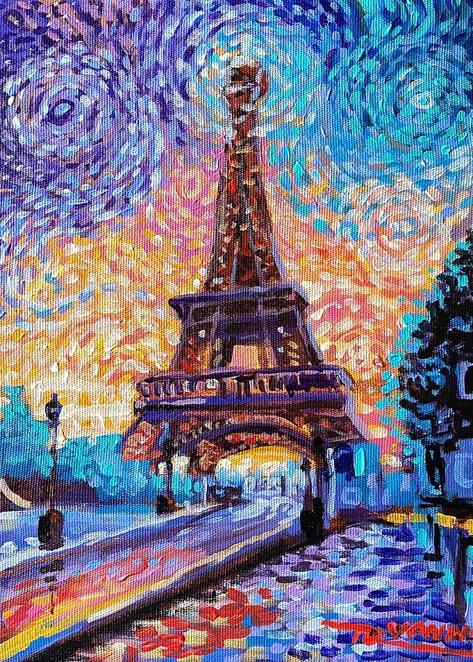 PARIS AT SUNSET