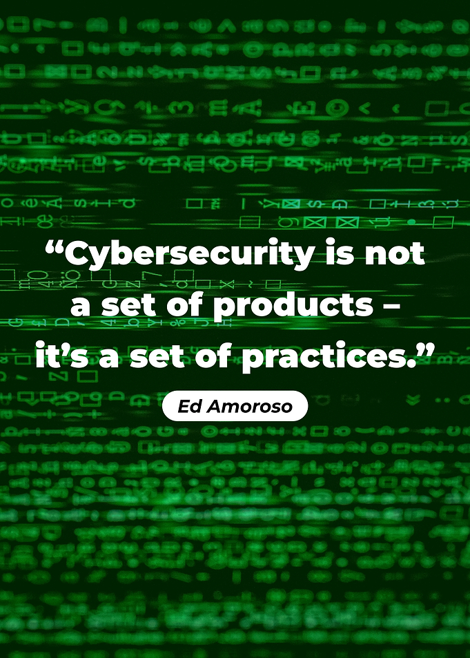 Cybersecurity Quote by Ed Amoroso