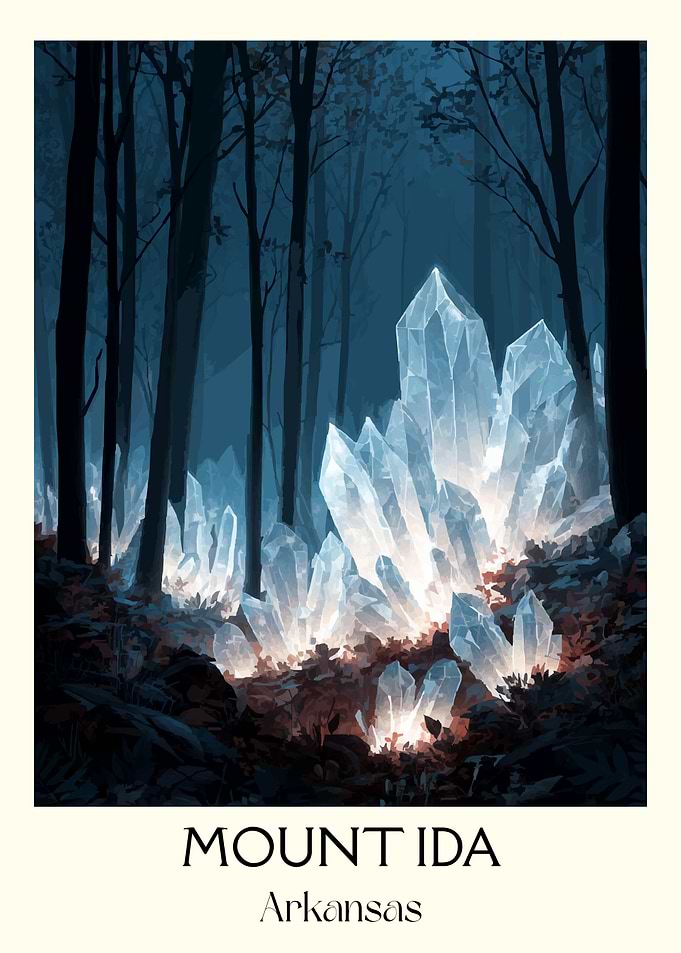 Mount Ida Arkansas Crystal Forest