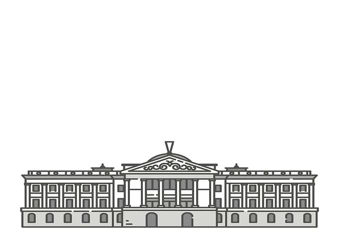 Minimalist Building Illustration
