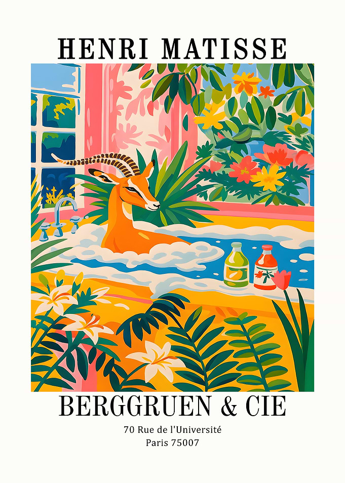 Henri Matisse Exhibition Poster
