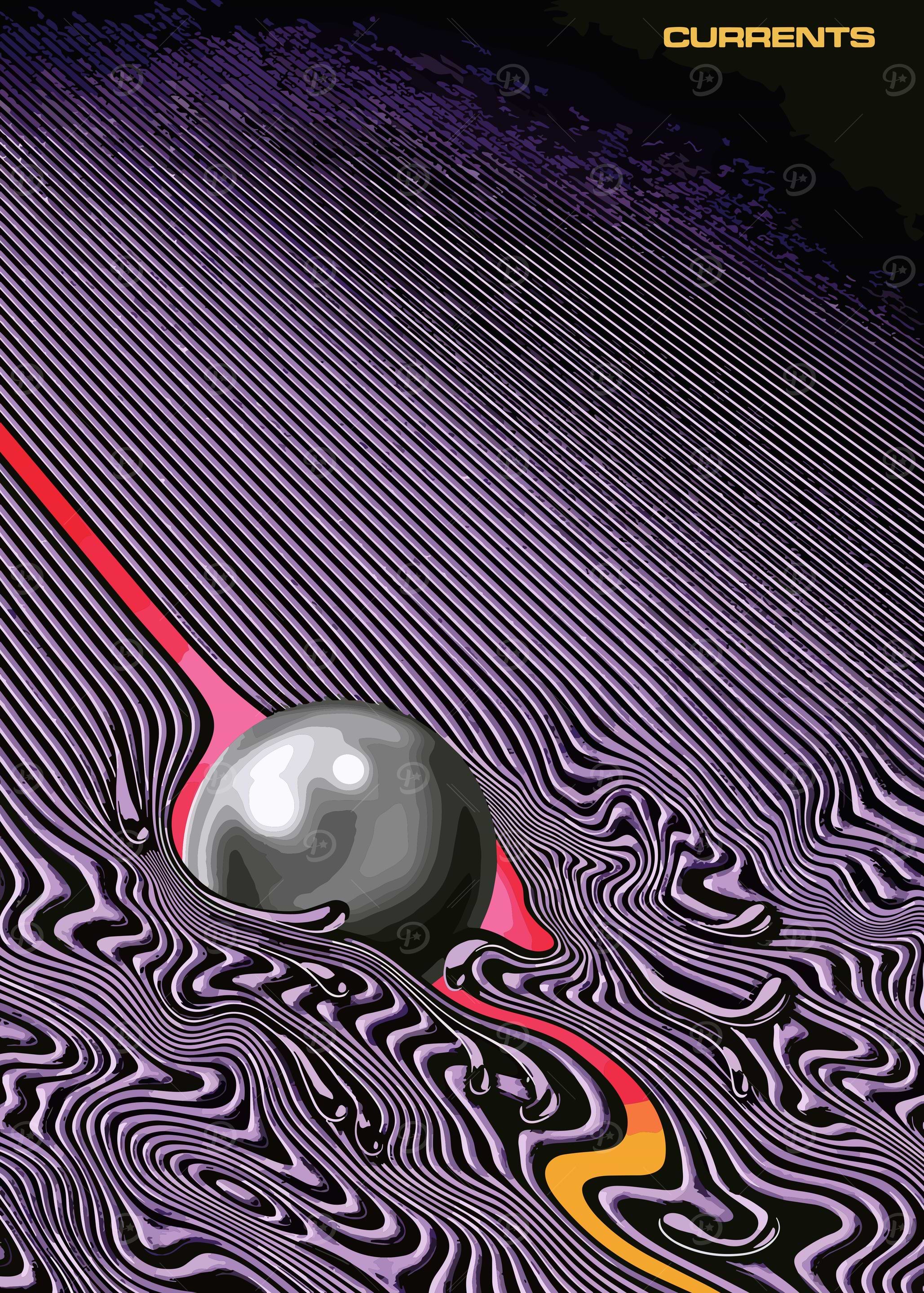 Cover HD Music Rock Psychedelic Impala Tame 558455 全アルバム５枚セット Impala Tame 新品未使用 Art WALL 36x24 洋楽