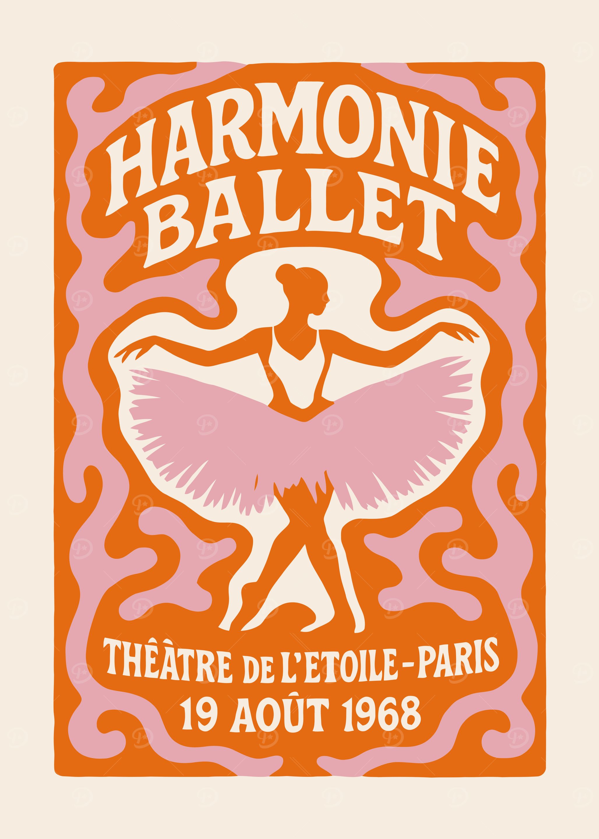 Harmonie Ballet Theatre de L'etoile Poster