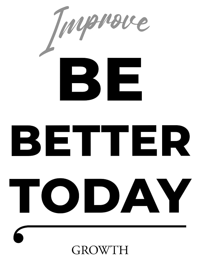 Improve Be Better Today Growth – Light Edition