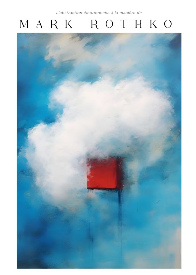 Mark Rothko Style Abstract Painting