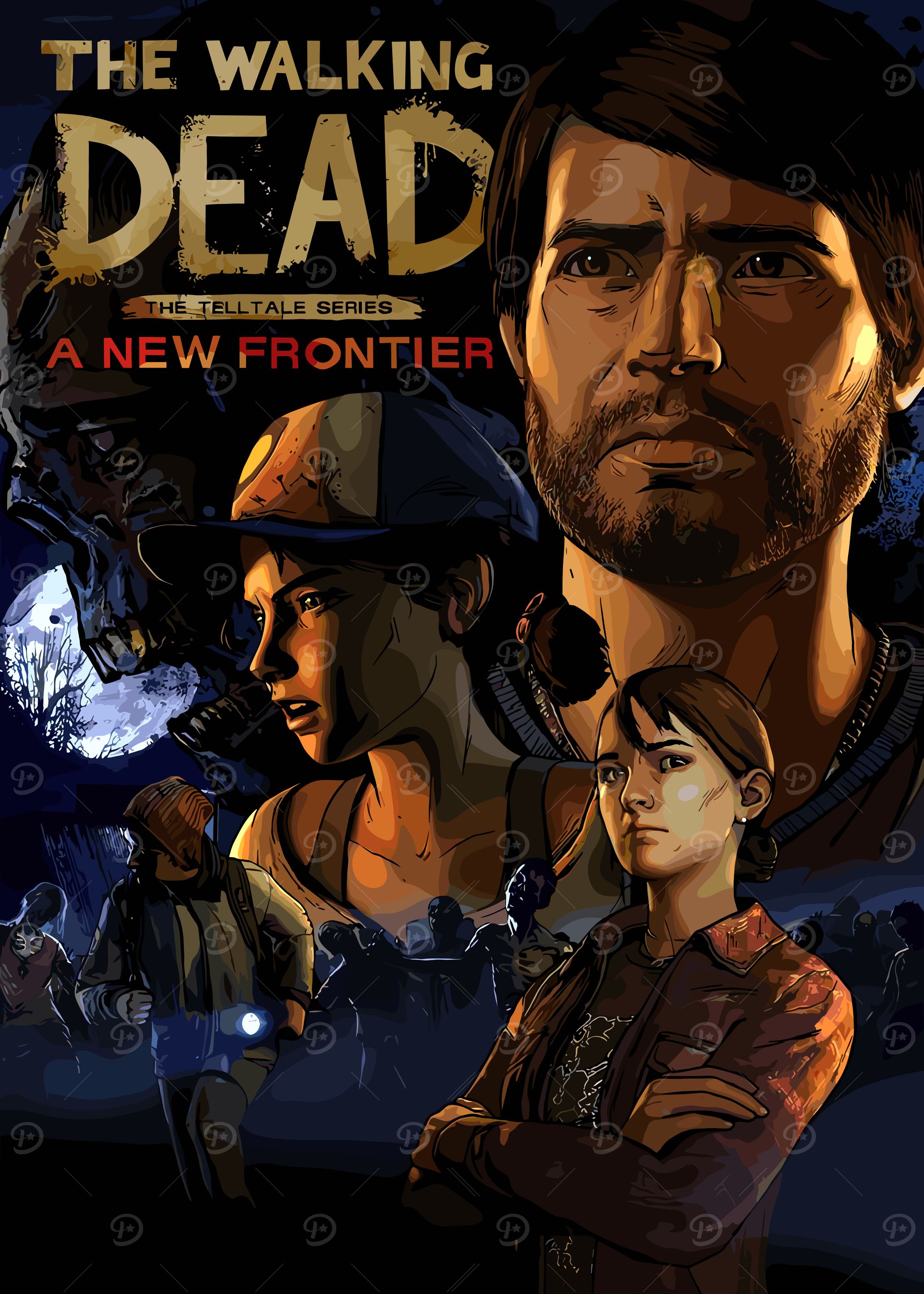 The Walking Dead: A New Frontier Poster