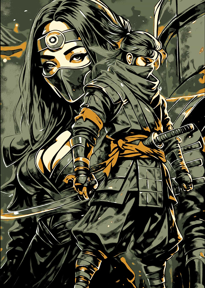 Ninja Warriors: Stealth and Power