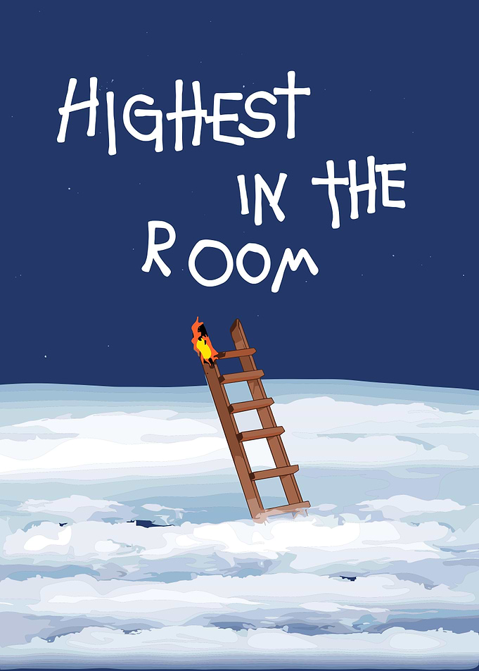travis scott Highest in the Room Illustration