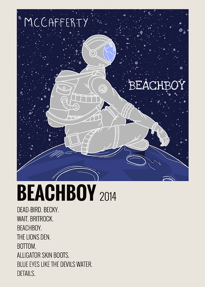 McCafferty Beachboy Album Cover Art
