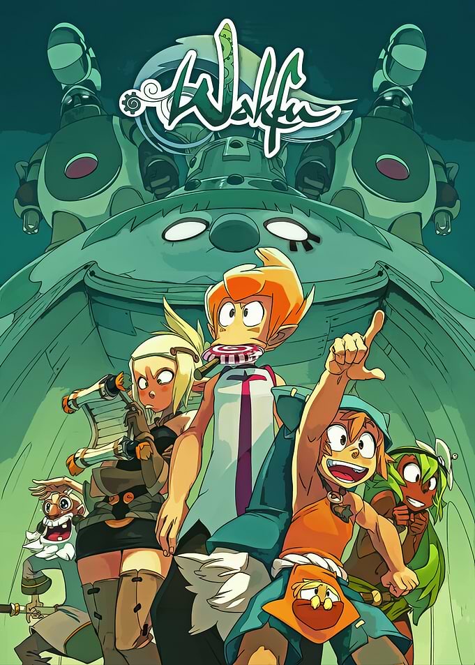 Wakfu Animated Series Group Poster
