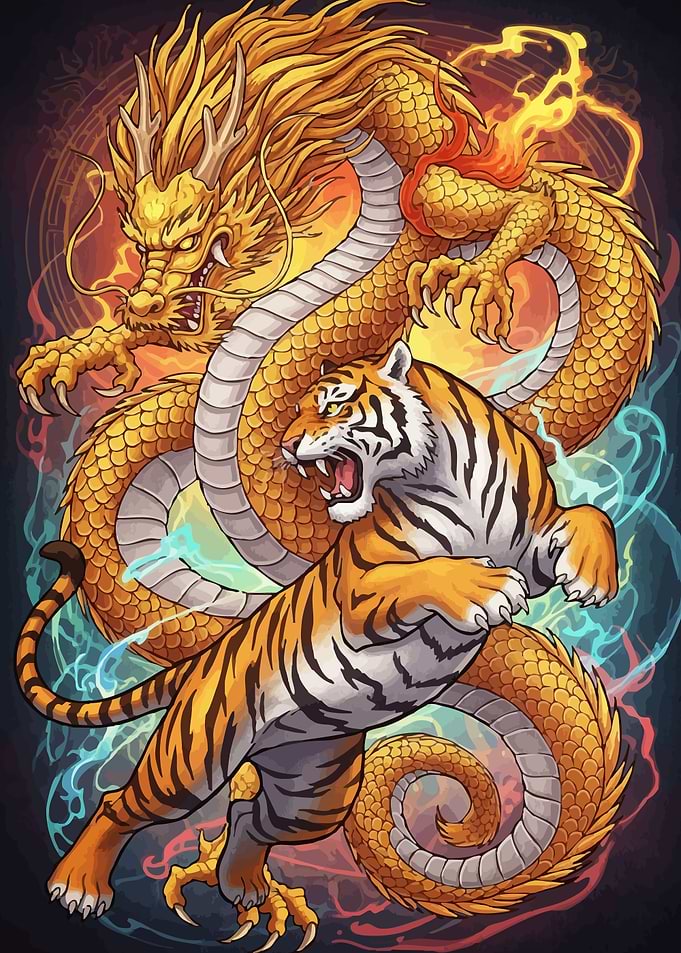 Golden Dragon Tiger