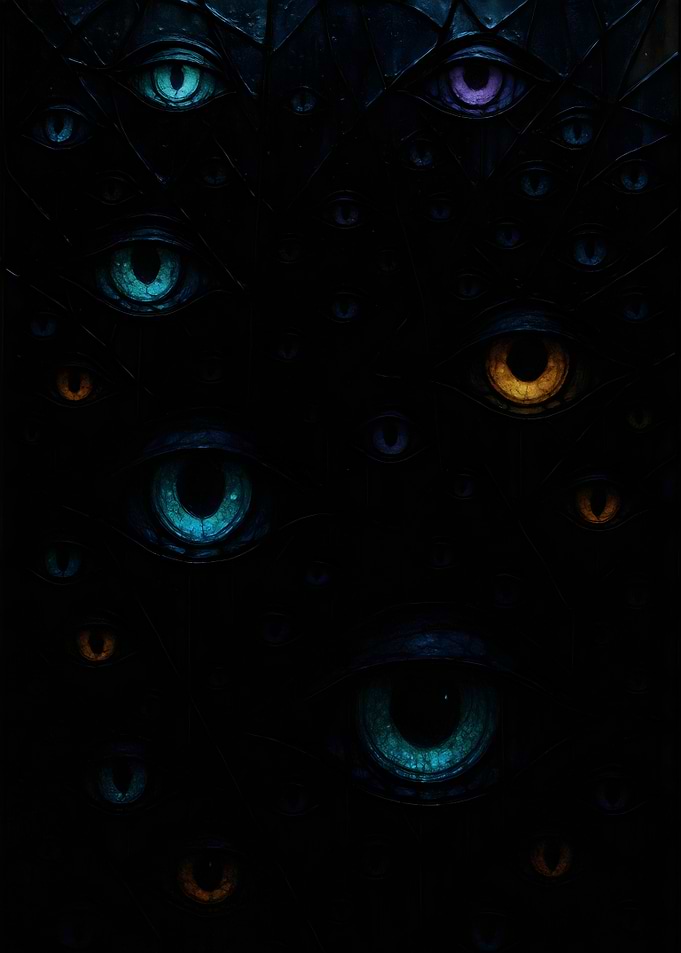 Mysterious Eyes in the Dark