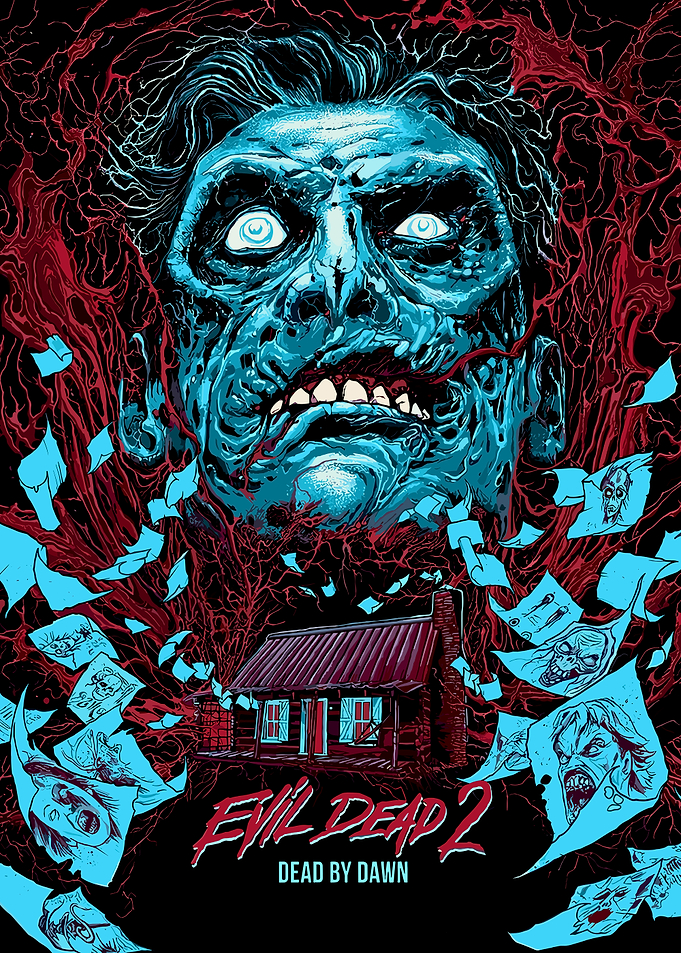 Evil Dead 2: Dead by Dawn Poster
