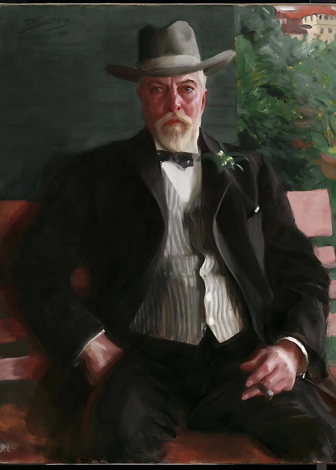 Elegant Portrait of a Gentleman in Suit