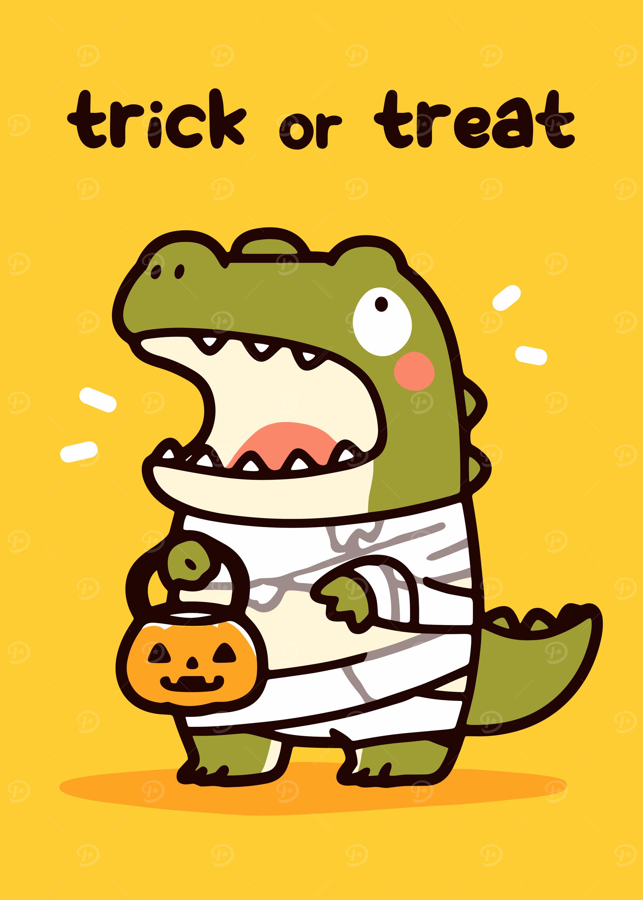 Trick or Treat Alligator Mummy