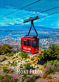 Mont Faron Toulon Cable Car View