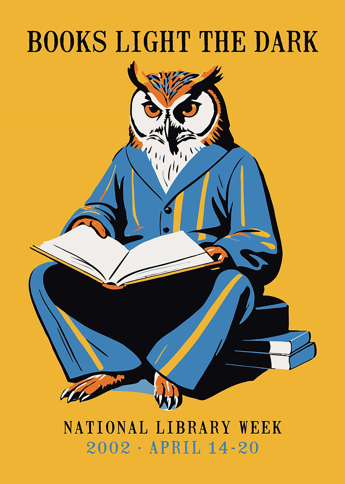 Books Light the Dark - National Library Week