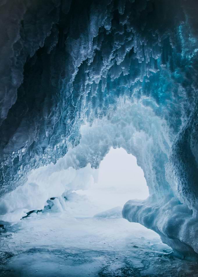 Ice Cave Interior